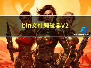 bin文件编辑器 V2.12 免费版（bin文件编辑器 V2.12 免费版功能简介）