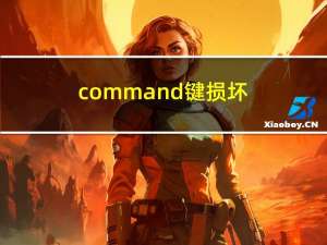 command键 损坏（command键）