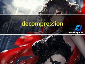 decompression（error abort）