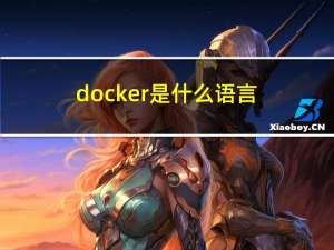 docker是什么语言（docker是什么）