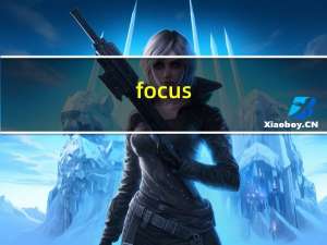 focus（s）