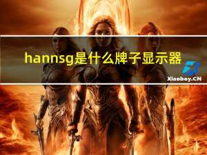 hannsg是什么牌子显示器（hanns g）