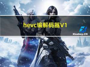 hevc编解码器 V1.03 官方最新版（hevc编解码器 V1.03 官方最新版功能简介）