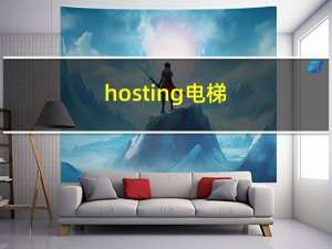 hosting电梯（hosting24）
