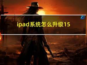 ipad系统怎么升级15.5（ipad系统怎么升级）