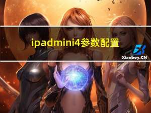ipad mini4参数配置（ipad mini4参数）