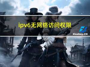 ipv6无网络访问权限（ipv6）