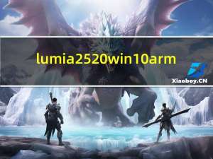 lumia2520 win10 arm（lumia2520）