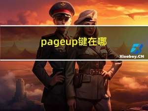 pageup键在哪（pageup）