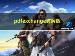 pdfexchange破解版（exchange是什么意思）