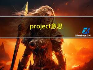 project意思（project是什么意思）