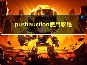 pushauction使用教程（pushauction登录）