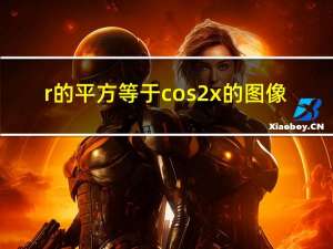 r的平方等于cos2x的图像（r的平方怎么打）