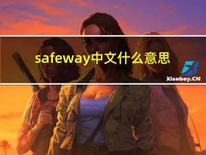 safeway中文什么意思（safeway）
