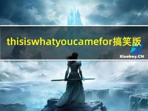 this is what you came for搞笑版（this is what you came for下载）