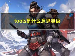 tools是什么意思英语（tools是什么意思）