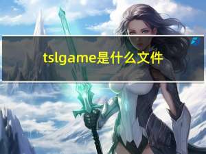 tslgame是什么文件（tslgame exe绝地逃生）