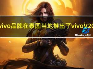 vivo品牌在泰国当地推出了vivoV20