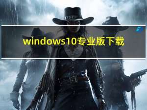 windows10专业版 下载（w10专业版系统下载）
