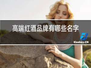 高端红酒品牌有哪些名字