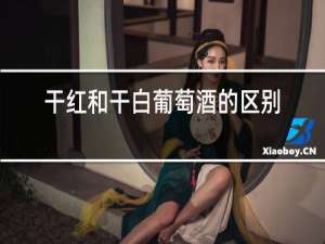 干红和干白葡萄酒的区别