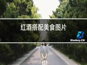 红酒搭配美食图片