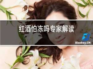 红酒怕冻吗专家解读