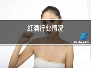 红酒行业情况