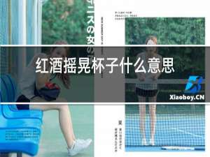 红酒摇晃杯子什么意思