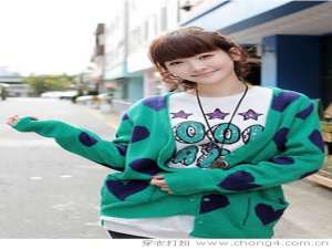 简单的毛衣做甜美的女孩衣服